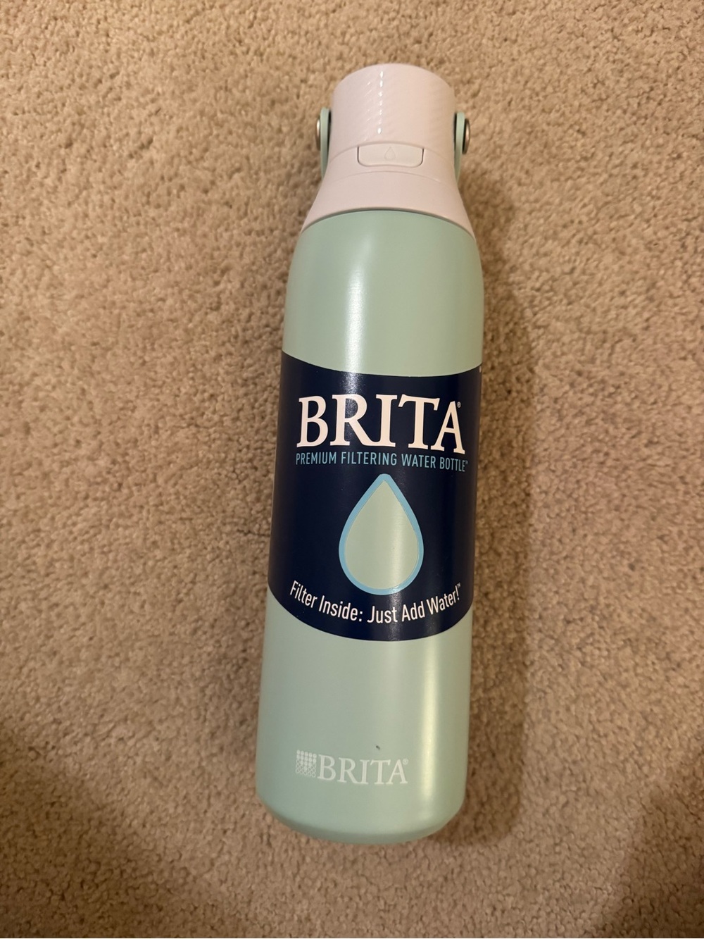 BRITA Mint Green Premium Filtering Water Bottle - Women Bath & Body